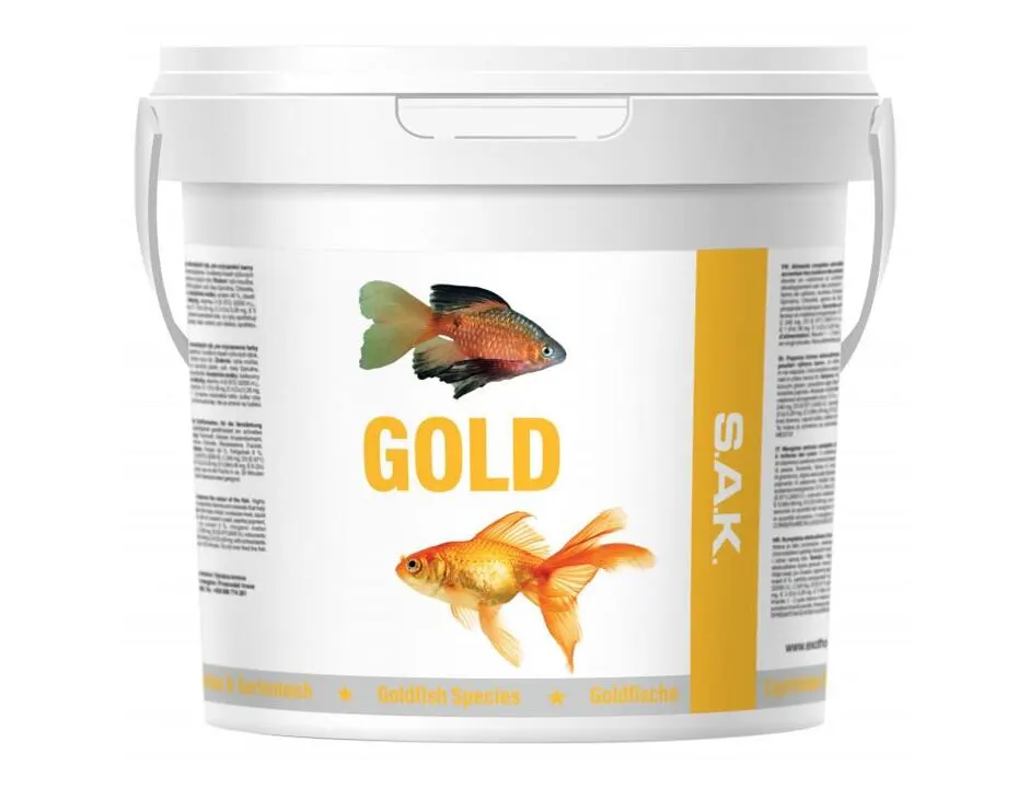 SAK Gold Flockenfutter 3400ml/600g Eimer 3 SAK Gold Flockenfutter 3400ml/600g Eimer