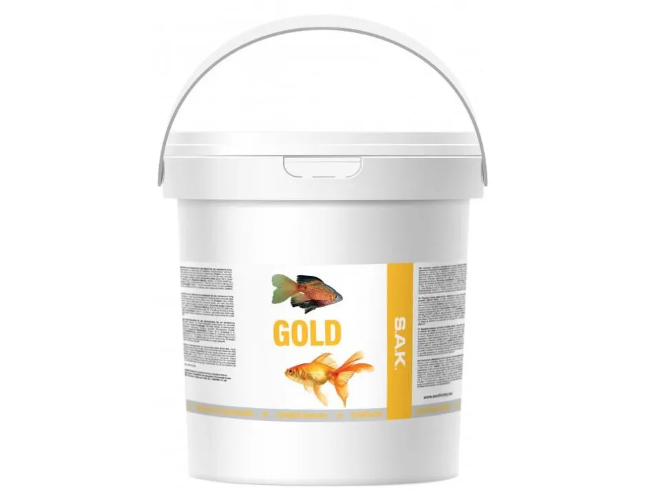 SAK Gold Flockenfutter 10 200ml/1800g Eimer 3 SAK Gold Flockenfutter 10 200ml/1800g Eimer