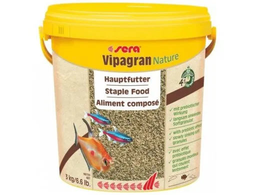 Sera Vipagran Nature 10 L -Fischfutter Verkaufs-Shop 22501 3
