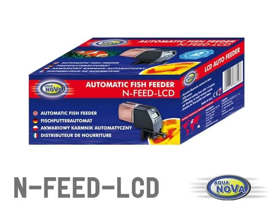 Fischfutterautomat Aqua Nova 3 Fischfutterautomat Aqua Nova