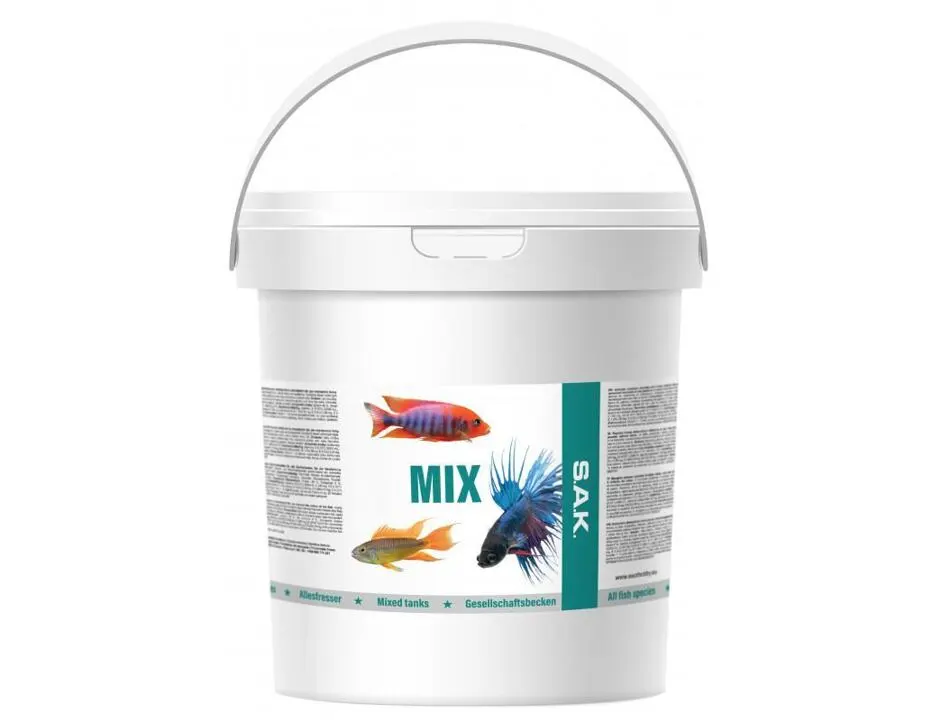SAK Mix Flockenfutter 10 200ml/1800g Eimer 3 SAK Mix Flockenfutter 10 200ml/1800g Eimer