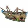 4FISH Aquarium Dekoration Schiffswrack 23 X 6,5 X 11,5 Cm -Fischfutter Verkaufs-Shop 4FISH Skibsvrag 23x65x115 cm 5701883373544 p